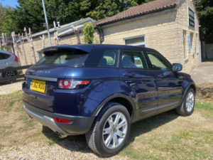 2012 Land Rover Range Rover Evoque 2.2 Sd4 Pure in Blue — image 3