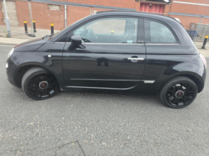 2012 Fiat 500c 0.9 Twinair Lounge Euro 5 (s/s) 2dr in Black — image 4