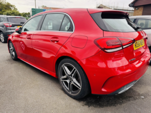 2018 Mercedes-Benz A Class 1.5 A180d Amg Line in Red — image 2