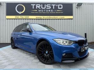 2014 BMW 3 Series 2.0 320d M Sport Touring Auto Xdrive Euro 5 (s/s) 5dr in Blue — image 3