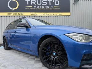 2014 BMW 3 Series 2.0 320d M Sport Touring Auto Xdrive Euro 5 (s/s) 5dr in Blue — image 4
