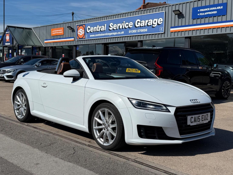 2015 Audi Tt 2.0 Tfsi Sport Roadster Euro 6 (s/s) 2dr in White — image 1
