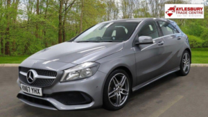 2017 Mercedes-Benz A Class 1.5 A180d Amg Line (executive) 7g-Dct Euro 6 (s/s) 5dr in Grey — image 2