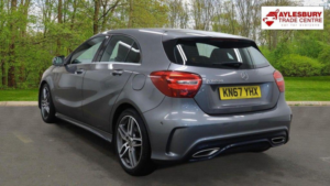 2017 Mercedes-Benz A Class 1.5 A180d Amg Line (executive) 7g-Dct Euro 6 (s/s) 5dr in Grey — image 3