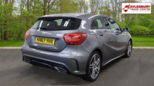 2017 Mercedes-Benz A Class 1.5 A180d Amg Line (executive) 7g-Dct Euro 6 (s/s) 5dr in Grey — image 4
