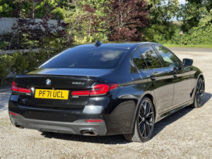 2022 BMW 5 Series 2.0 520d M Sport Saloon in Black — image 3