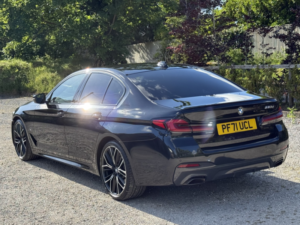 2022 BMW 5 Series 2.0 520d M Sport Saloon in Black — image 6