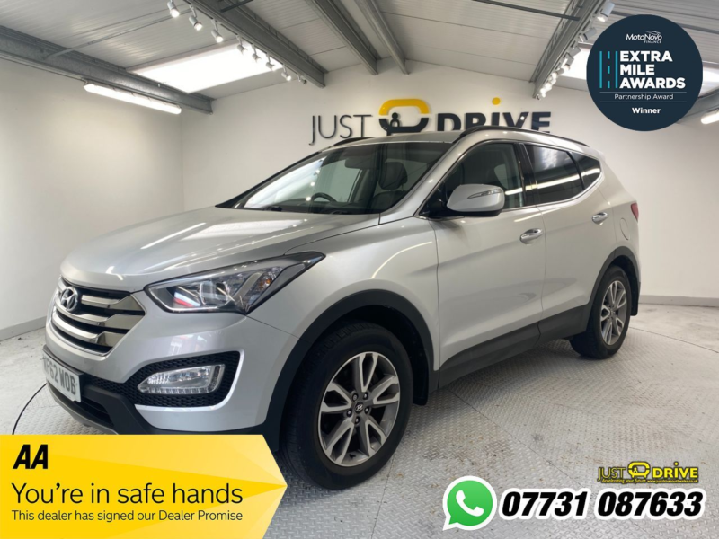 2012 Hyundai Santa Fe 2.2 Crdi Premium SUV 5dr Diesel Manual 4WD Euro 5 (5 Seat) (194 Bhp) in Silver — image 1