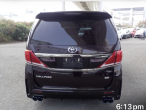 2013 Toyota Vellfire in Purple — image 5