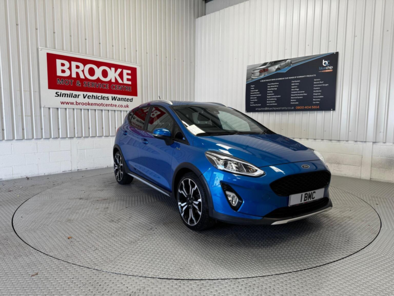 2020 Ford Fiesta 1.0t Ecoboost Mhev Active X Edition Euro 6 (s/s) 5dr in Blue — image 1