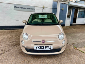 2013 Fiat 500 1.2 Lounge in Beige — image 2