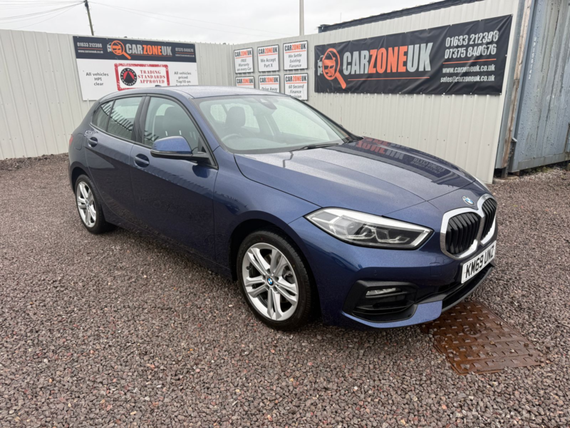 2019 BMW 1 Series 1.5 116d Sport Hatchback 5dr Diesel Manual Euro 6 (s/s) (116 Ps) in Blue — image 1