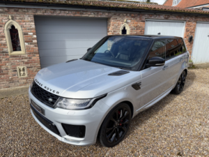 2021 Land Rover Range Rover Sport 3.0 P400 Mhev Hst in Silver — image 2
