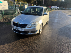 2013 Skoda Fabia 1.2 Se Hatchback 5dr Petrol Manual Euro 5 (69 Ps) in Silver — image 2