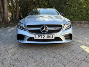 2022 Mercedes-Benz C Class 3.0 C43 V6 Amg Night Edition in Silver — image 2