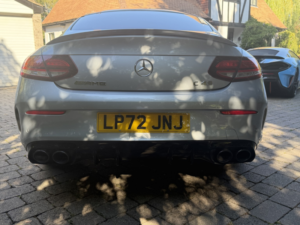 2022 Mercedes-Benz C Class 3.0 C43 V6 Amg Night Edition in Silver — image 3