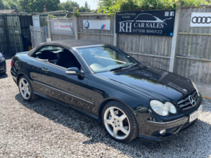 2008 Mercedes-Benz Clk 1.8 Clk200 Kompressor Sport Cabriolet 2dr in Black — image 2