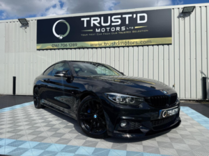 2017 BMW 4 Series 2.0 420i M Sport Auto Euro 6 (s/s) 2dr in Black — image 3