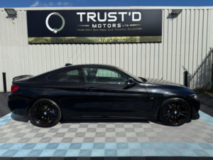 2017 BMW 4 Series 2.0 420i M Sport Auto Euro 6 (s/s) 2dr in Black — image 5