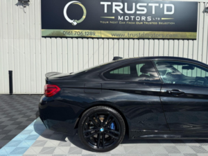 2017 BMW 4 Series 2.0 420i M Sport Auto Euro 6 (s/s) 2dr in Black — image 6