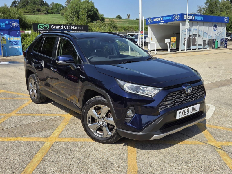 2019 Toyota Rav4 2.5 Vvt-H Excel CVT Euro 6 (s/s) 5dr in Blue — image 1