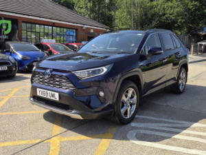 2019 Toyota Rav4 2.5 Vvt-H Excel CVT Euro 6 (s/s) 5dr in Blue — image 2