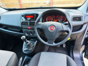 2019 Fiat Doblo 2 SEAT Wheelchair Accessible Disabled Access Vehicle Wav in Black — image 2