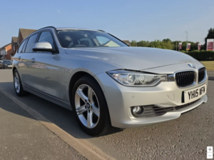 2015 BMW 3 Series 3.0 330d Se in Silver — image 2