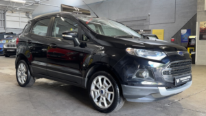 2017 Ford Ecosport 1.5 Tdci Titanium Diesel Black 5dr Part Leather+sensors+cruise in Black — image 4