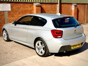 2014 BMW 1 Series 1.6 116i M Sport Auto Euro 6 (s/s) 3dr in Silver — image 6