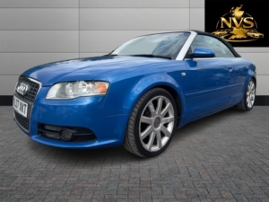 2007 Audi A4 Cabriolet 3.0 Tdi S Line in Blue — image 3