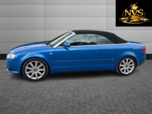 2007 Audi A4 Cabriolet 3.0 Tdi S Line in Blue — image 4