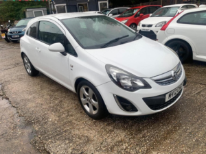 2012 Vauxhall Corsa 1.2i Ecoflex 16v Sxi Euro 5 (s/s) 3dr (a/c) in White — image 3