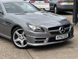 2012 Mercedes-Benz Slk 1.8 Slk200 Blueefficiency Amg Sport in Silver — image 3