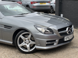 2012 Mercedes-Benz Slk 1.8 Slk200 Blueefficiency Amg Sport in Silver — image 4