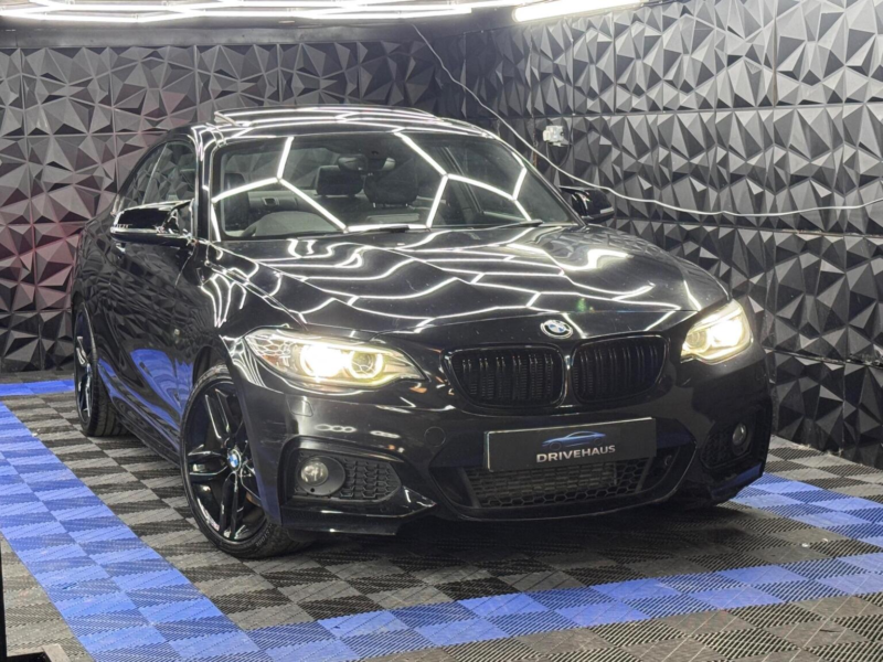 2016 BMW 2 Series 2.0 220d M Sport Auto Xdrive Euro 6 (s/s) 2dr in Black — image 1