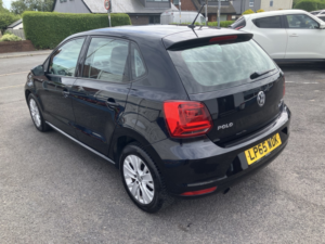 2016 Volkswagen Polo 1.2 Tsi Bluemotion Tech Se in Black — image 3