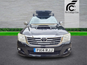 2014 Toyota Hilux 3.0 D-4d Invincible 4WD Euro 5 4dr in Black — image 2