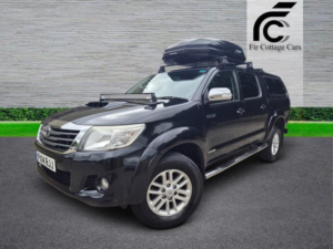 2014 Toyota Hilux 3.0 D-4d Invincible 4WD Euro 5 4dr in Black — image 4