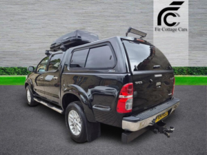 2014 Toyota Hilux 3.0 D-4d Invincible 4WD Euro 5 4dr in Black — image 6