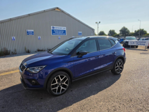 2019 SEAT Arona 1.0 Tsi Fr Sport Euro 6 (s/s) 5dr in Blue — image 3