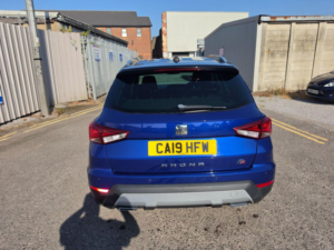 2019 SEAT Arona 1.0 Tsi Fr Sport Euro 6 (s/s) 5dr in Blue — image 5