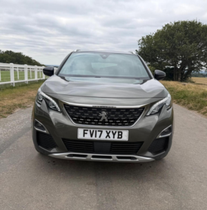 2017 Peugeot 3008 1.2 Puretech Gt Line Euro 6 (s/s) 5dr in Grey — image 3