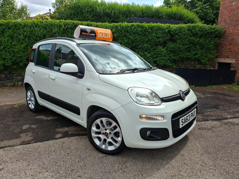 2013 Fiat Panda 1.2 Lounge Euro 5 5dr in White — image 1