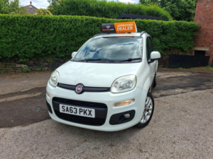 2013 Fiat Panda 1.2 Lounge Euro 5 5dr in White — image 2