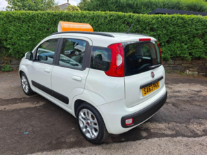 2013 Fiat Panda 1.2 Lounge Euro 5 5dr in White — image 3