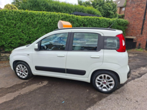 2013 Fiat Panda 1.2 Lounge Euro 5 5dr in White — image 4