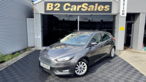2015 Ford Focus 1.6 Titanium Powershift Euro 6 5dr in Grey — image 4