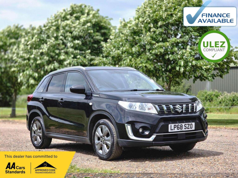 2019 Suzuki Vitara 1.0 Boosterjet Sz-T Auto Euro 6 (s/s) 5dr in Black — image 1