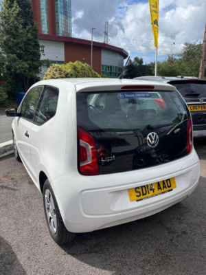 2014 Volkswagen Up! 1.0 Take Up! Euro 5 3dr in White — image 3